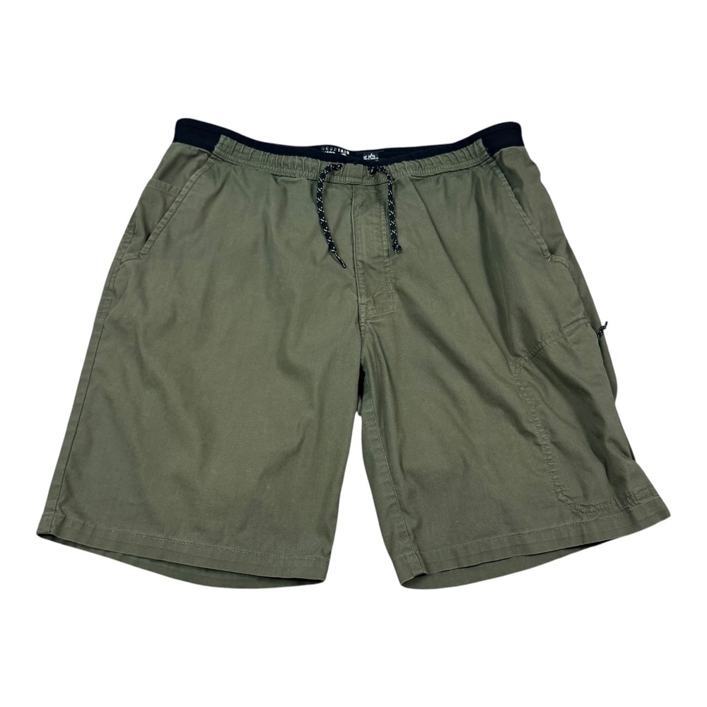 Mountain Hardwear Back Pocket Drawstring Olive Shorts Men's 34-44 FLAW